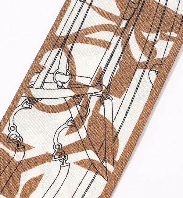 TOMORROWLAND GOODS「Atelier TOMORROWLAND BIT MOTIF BANDEAU シルクスカーフ」|バンダナ・スカーフ|