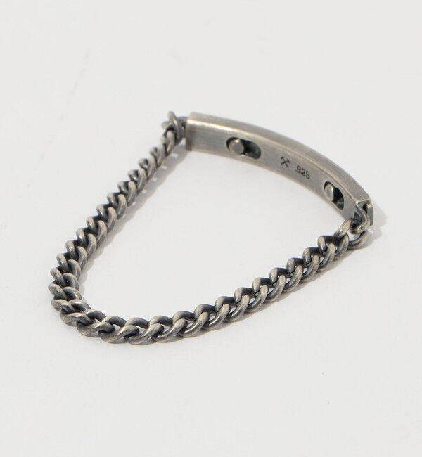 TOMORROWLAND GOODS「STUDEBAKER METALS CHANNEL BRACELET シルバーブレスレット」|ブレスレット・バングル|