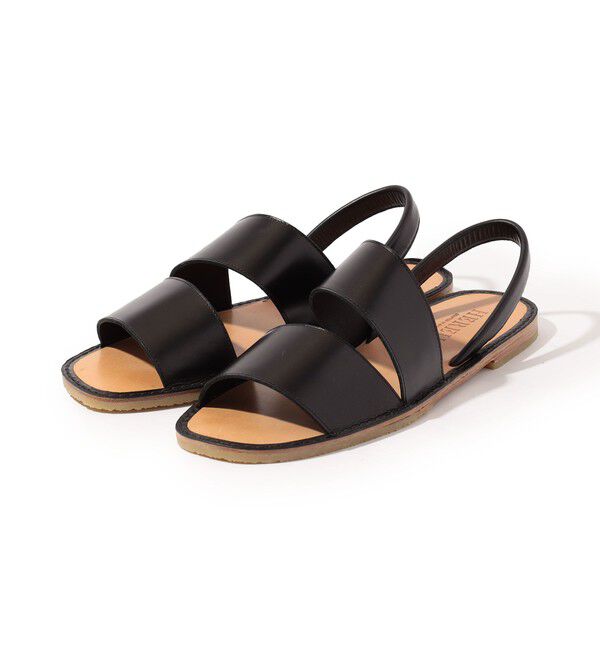 TOMORROWLAND GOODS「HEREU レザーサンダル」|その他|19 ブラック