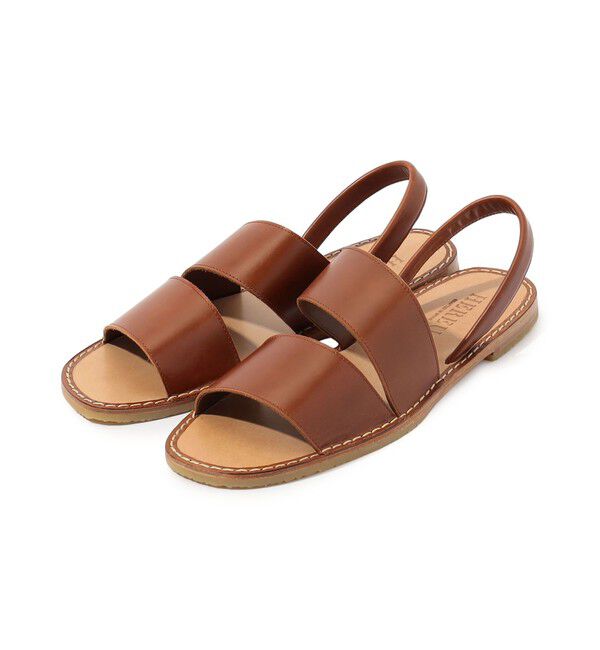 TOMORROWLAND GOODS「HEREU レザーサンダル」|その他|47 ブラウン