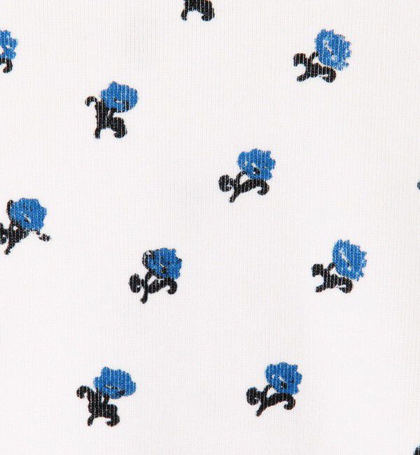 Edition「コットンモダールフライス プリント カーディガン」|Tシャツ・カットソー|