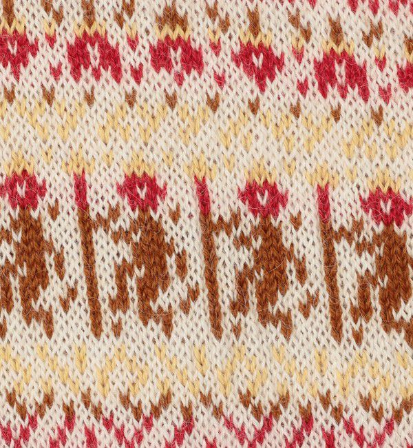 TOMORROWLAND BUYING WEAR「【別注】Raffa Molina フェアアイル Vネック ニットベスト」|ニット・セーター|