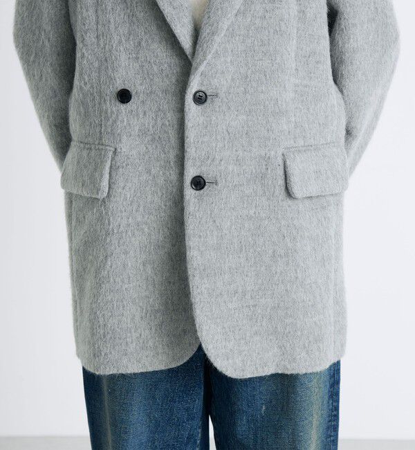 Edition「アルパカシャギー オーバーサイズドジャケット」|テーラードジャケット|