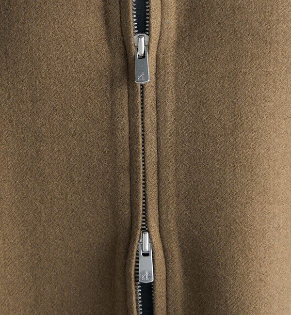 Edition「ウールカシミヤ ダブルフェイス ジップブルゾン」|その他|