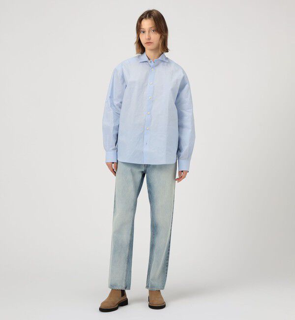 TOMORROWLAND GOODS「BASERANGE CLAUDE コットンポプリン シャツ」|シャツ・ブラウス|