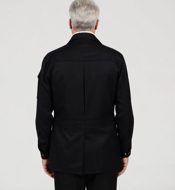 TOMORROWLAND MENS「【別注】Willis&Geiger ウール シャツブルゾン DORMEUIL」|ブルゾン・スタジャン|