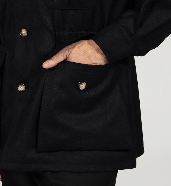 TOMORROWLAND MENS「【別注】Willis&Geiger ウール シャツブルゾン DORMEUIL」|ブルゾン・スタジャン|