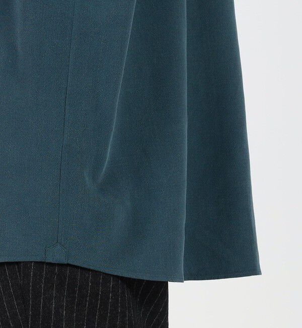 TOMORROWLAND MENS「シルクタフタ ダブルポケット レギュラーカラーシャツ」|シャツ・ブラウス|