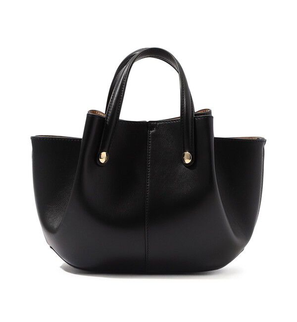 TOMORROWLAND GOODS「Atelier TOMORROWLAND SHELL MINI バッグ」|ハンドバッグ|19 ブラック