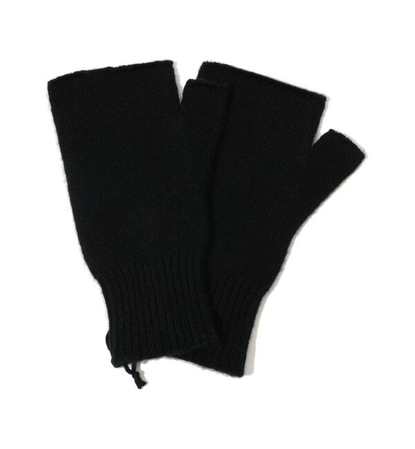 JAMES PERSE「リサイクルカシミヤ ニットグローブ ARBC0513」|手袋|19 ブラック
