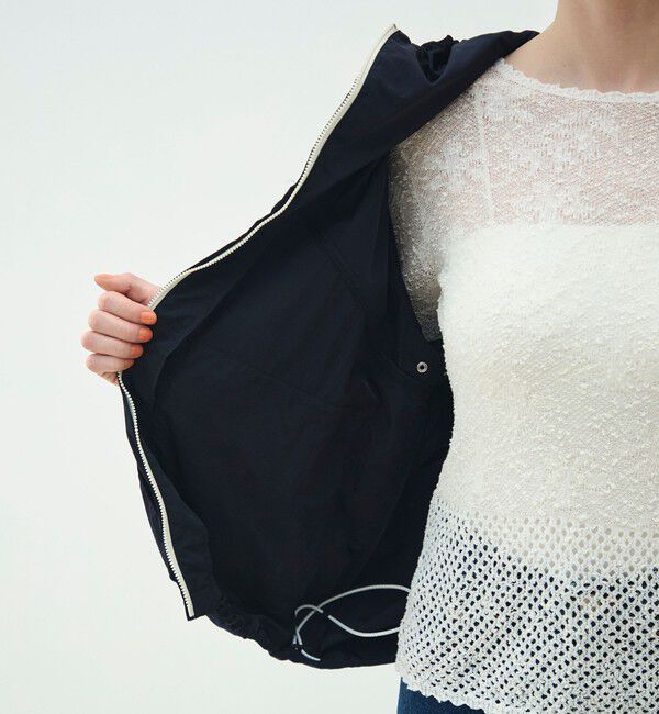 MACPHEE「ナイロンワッシャー ジップアップブルゾン」|ブルゾン・スタジャン|