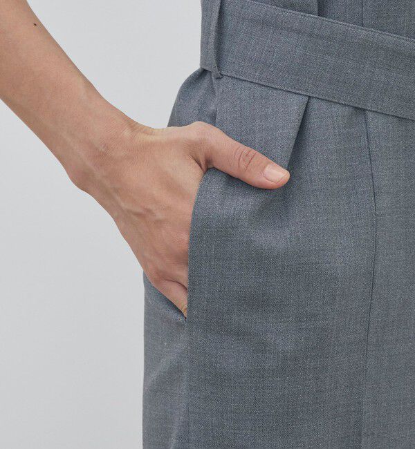 DES PRES「ポリエステルウールバラシャ ジャンプスーツ」|オールインワン|