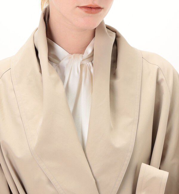 TOMORROWLAND collection「スムースクロス ベルテッドガウンコート」|その他|