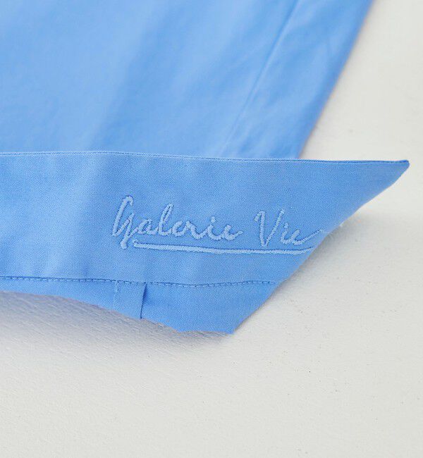 GALERIE VIE「ストレッチタイプライター フロントタックシャツ」|シャツ・ブラウス|