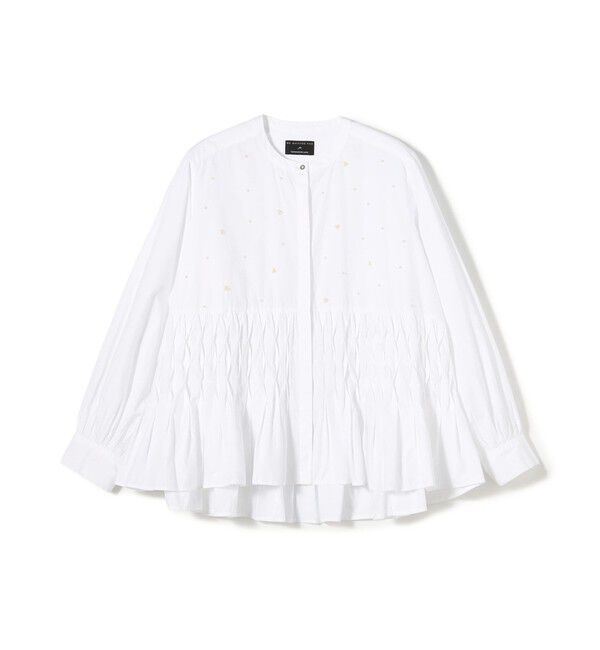 TOMORROWLAND BUYING WEAR「【別注】ne Quittez pas BLACK Tuck ブラウス」|シャツ・ブラウス|11 ホワイト