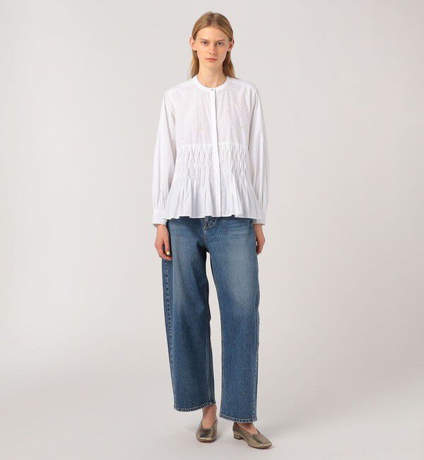 TOMORROWLAND BUYING WEAR「【別注】ne Quittez pas BLACK Tuck ブラウス」|シャツ・ブラウス|