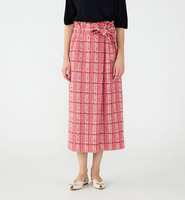 Ballsey「Cherry Pie ベルテッドスカート」|タイト|