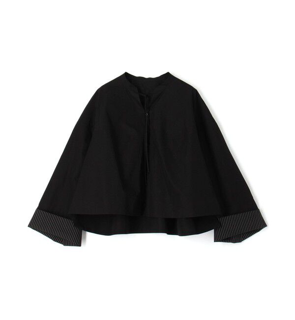 DES PRES「【WEB先行予約】コットンタイプライター バルジングブラウス」|シャツ・ブラウス|19 ブラック