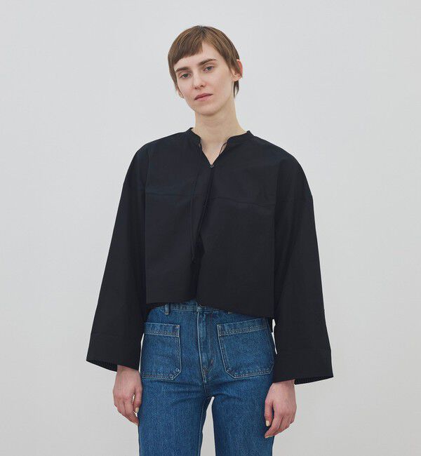 DES PRES「【WEB先行予約】コットンタイプライター バルジングブラウス」|シャツ・ブラウス|