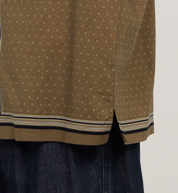 TOMORROWLAND MENS「コットンレーヨン スカーフプリント ロングスリーブシャツ」|シャツ・ブラウス|