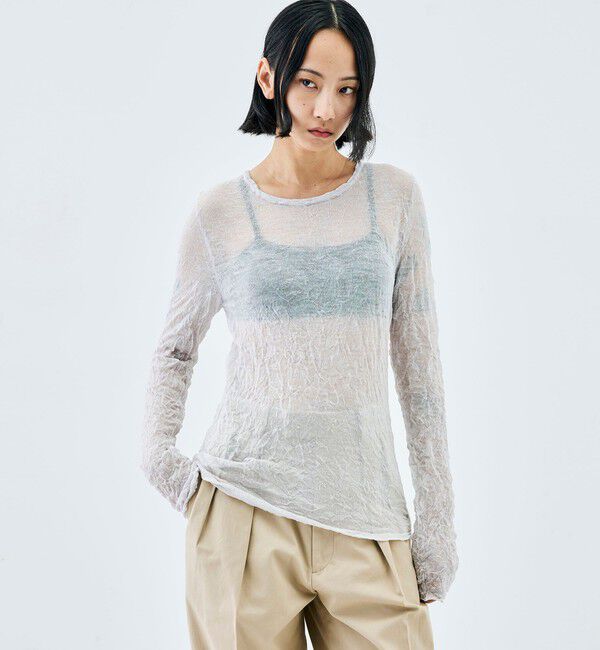 Edition「プリーツニット プルオーバー」|ニット・セーター|