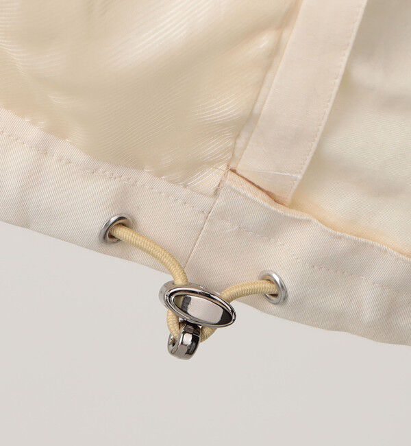 TOMORROWLAND MENS「コットンシルクグログラン ライダースブルゾン」|ブルゾン・スタジャン|