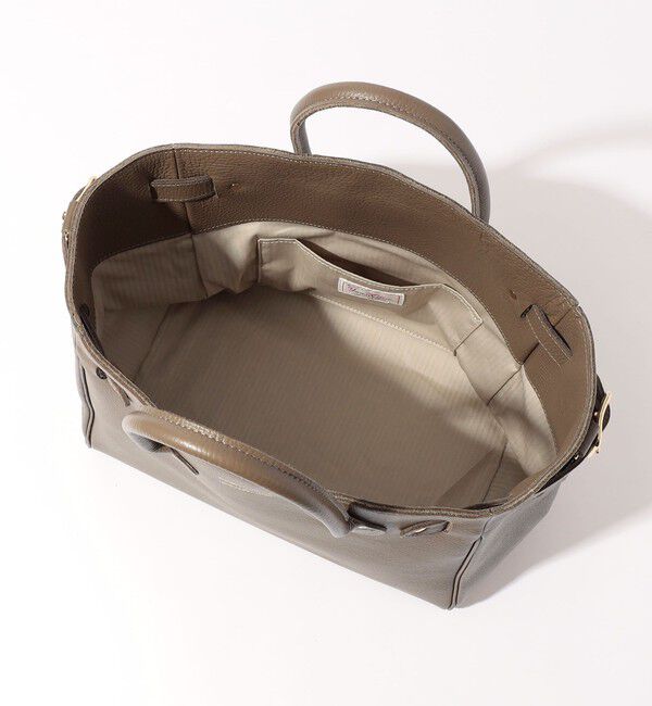 TOMORROWLAND GOODS「YOUNG & OLSEN EMBOSSED LEATHER BELTED バッグ」|トートバッグ|