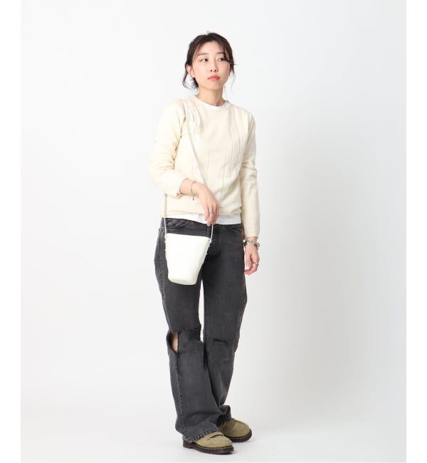  「【blancle/ ブランクレ】S.LETHER  2WAY BUCKETSH S」|ショルダー・メッセンジャー|