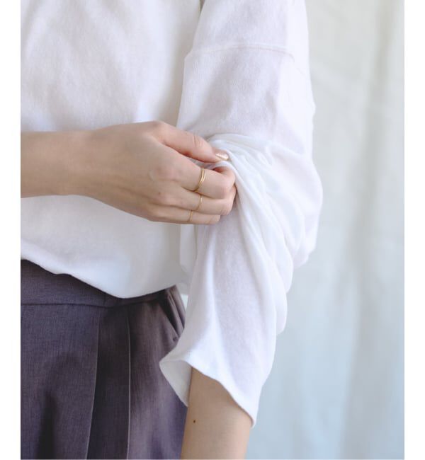 EMILYWEEK「《追加》Foggyコットン2WAYプルオーバー」|Tシャツ・カットソー|