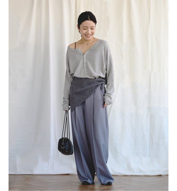 EMILYWEEK「《追加》Foggyコットン2WAYプルオーバー」|Tシャツ・カットソー|