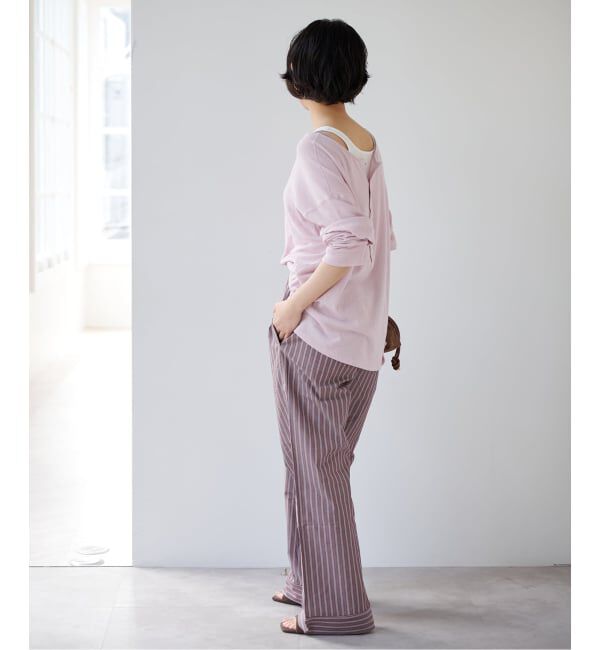 EMILYWEEK「《追加》Foggyコットン2WAYプルオーバー」|Tシャツ・カットソー|