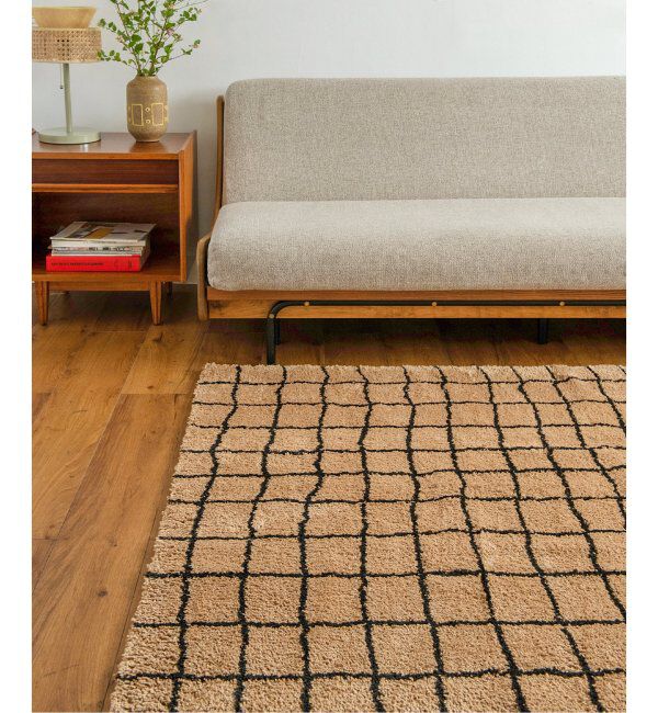 journal standard Furniture「GRID RUG 200x200 グリッド ラグ」|その他|