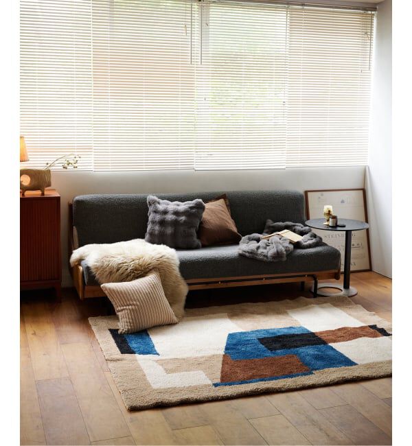 journal standard Furniture「《予約》GEOMETRIC RUG 120&times;160　ジオメトリックラグ」|その他|
