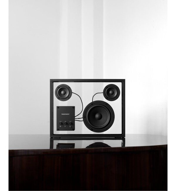journal standard Furniture「★【TRANSPARENT/トランスペアレント】TRANSPARENT SPEAKER  BK スピーカー」|電化製品|