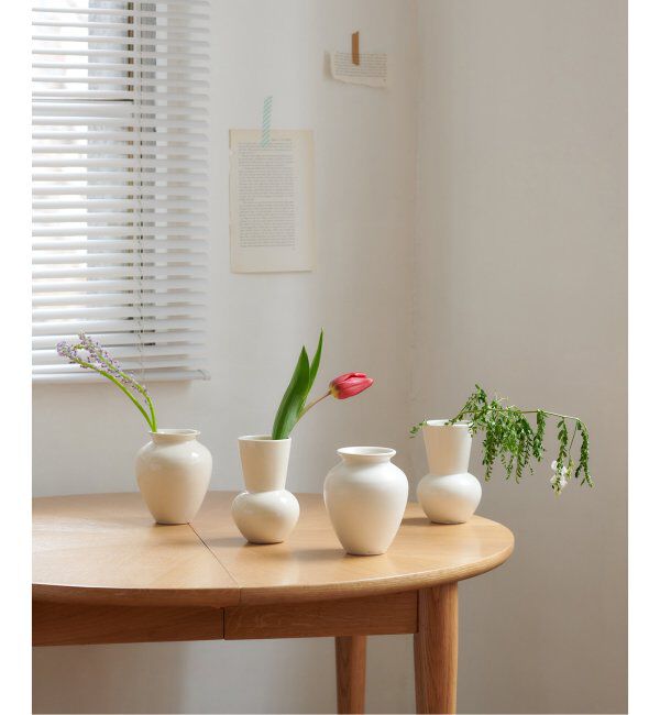 journal standard Furniture「【NR CERAMICS/エヌアールセラミック】PLAIN VASE　フラワーベース」|その他|