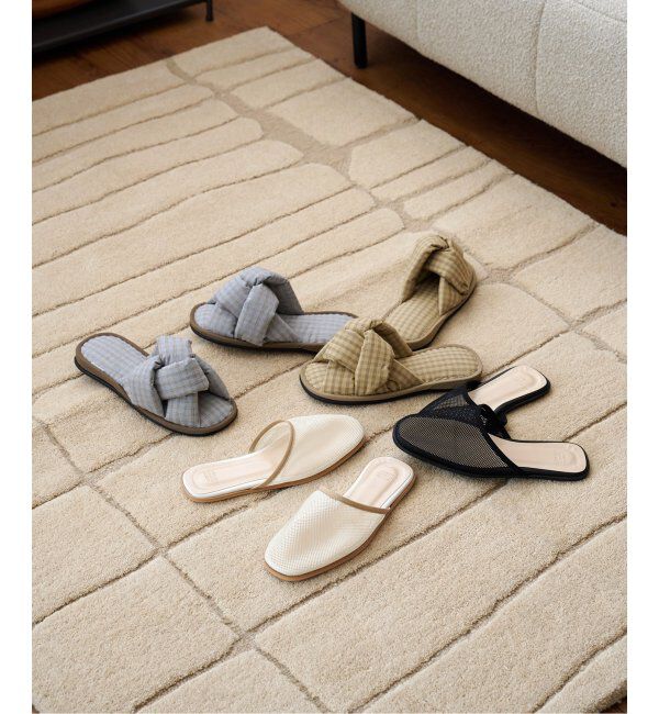 journal standard Furniture「TWIST SLIPPER　スリッパ」|ルームシューズ|