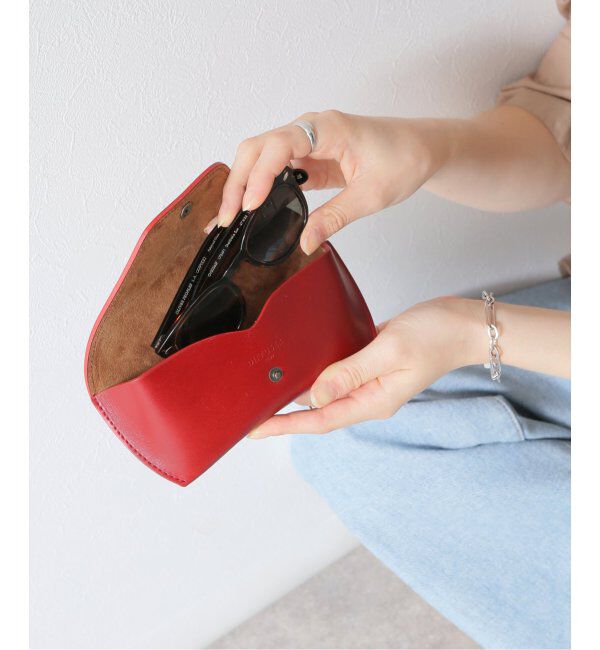 EYETHINK「【DIFFUSER/ディフューザー】SG1076C  RedBrown glasses case」|その他|