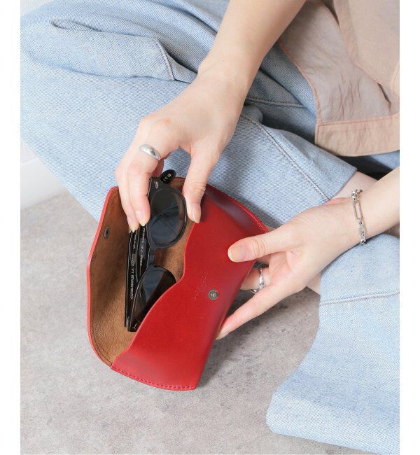EYETHINK「【DIFFUSER/ディフューザー】SG1076C  RedBrown glasses case」|その他|