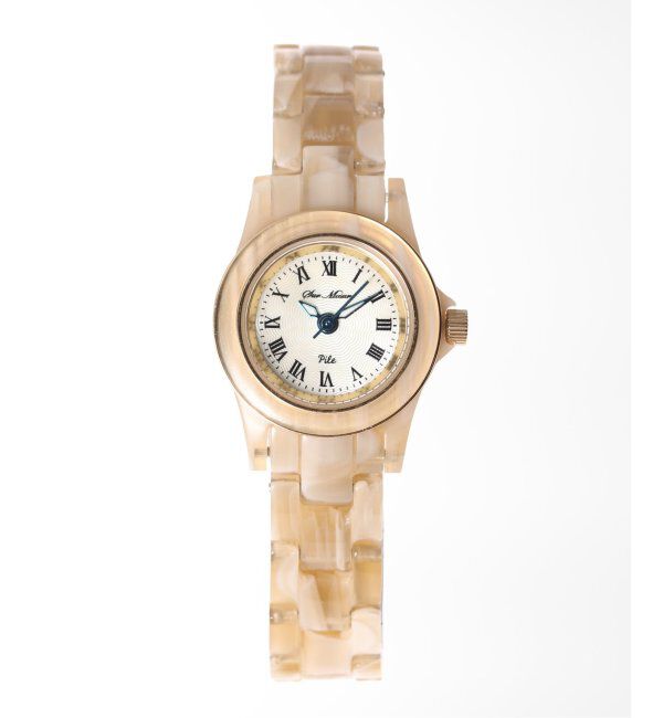 HIROB「Sur mesure Mini Aneth / Beige」|腕時計|ナチュラル