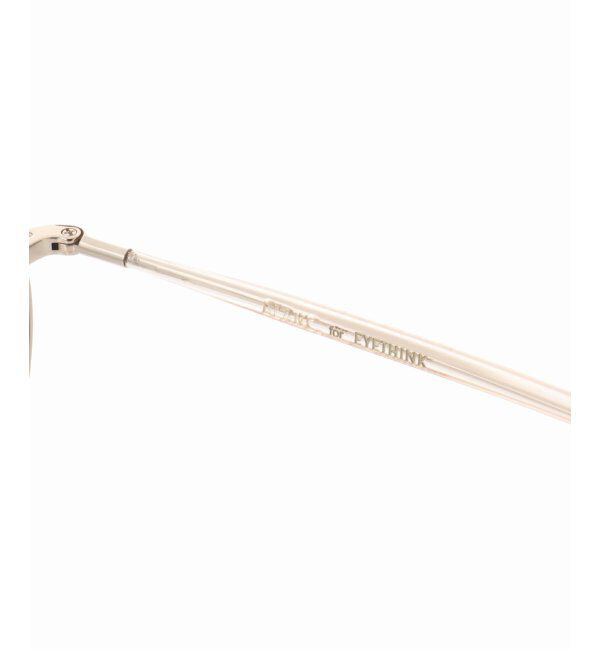 EYETHINK「BLANC.. 別注 B0015 WHT GOLD / L.GREY - GRY ex Sunglasses」|サングラス|