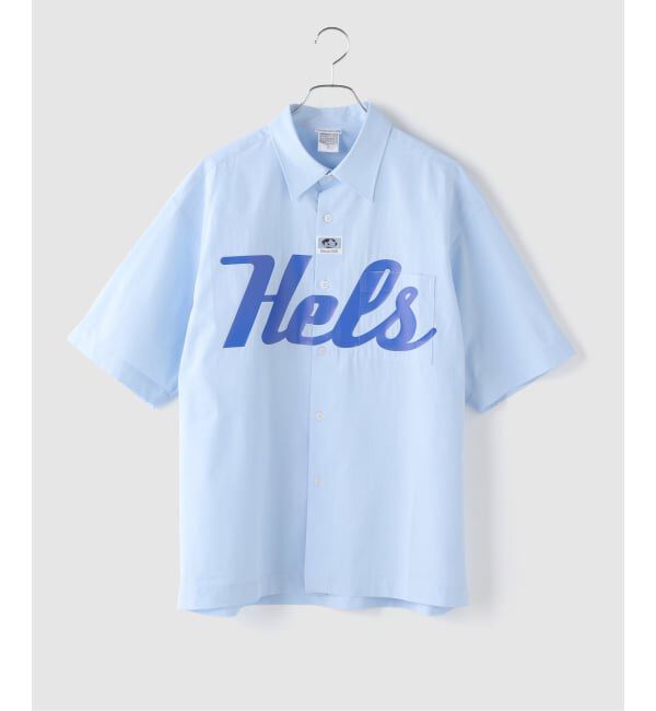 JOINT WORKS「HELS / ヘルス HELS S/S Shirt」|シャツ・ブラウス|ブルー B