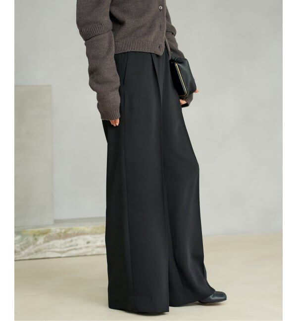 Plage「les Tendre easy care スラックス」|スラックス|