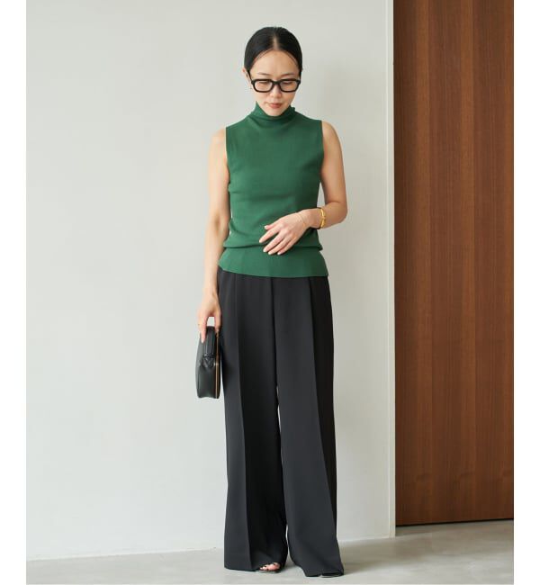 Plage「les Tendre easy care スラックス」|スラックス|