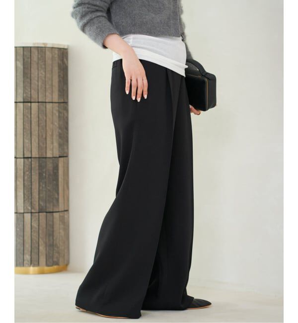 Plage「les Tendre easy care スラックス」|スラックス|