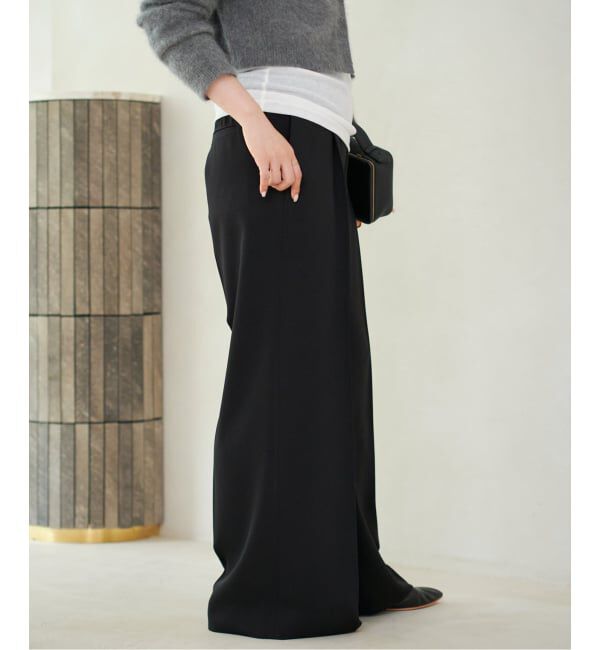 Plage「les Tendre easy care スラックス」|スラックス|