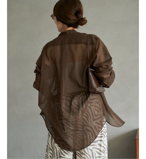 Plage「organdy sheer シャツ」|シャツ・ブラウス|