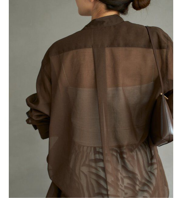 Plage「organdy sheer シャツ」|シャツ・ブラウス|