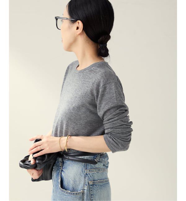 Plage「CU WO Fine Knit New プルオーバー」|ニット・セーター|