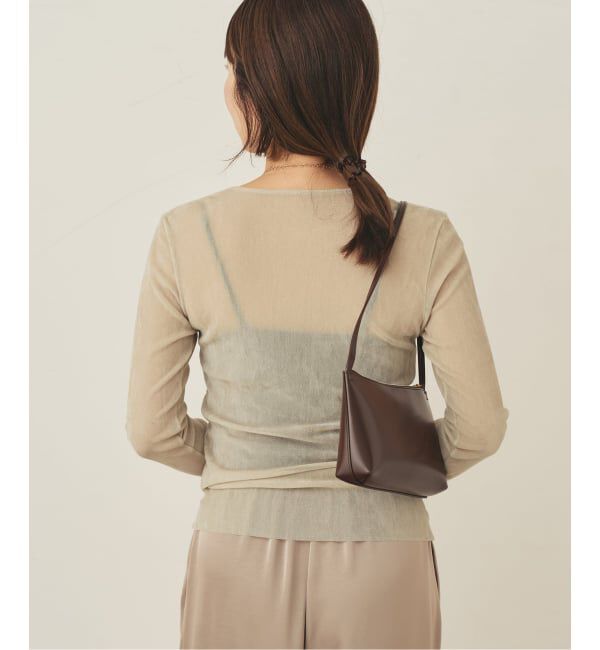 Plage「《一部カラーWEB限定追加》Flocky Mesh ロンT」|Tシャツ・カットソー|