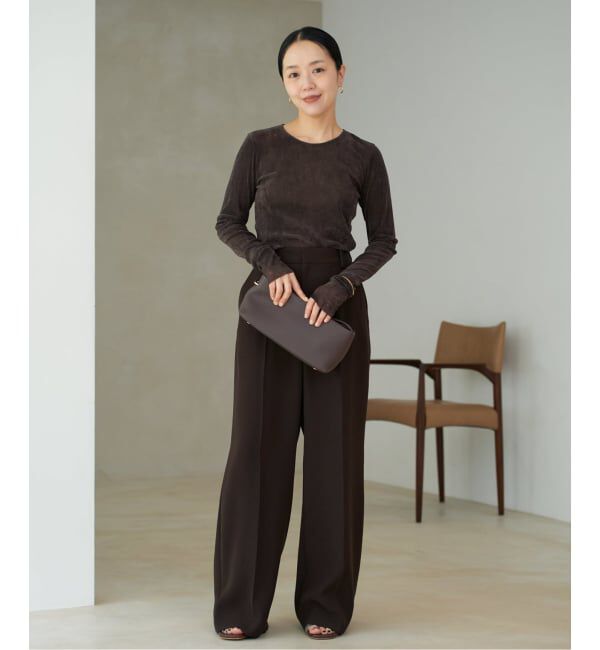 Plage「《一部カラーWEB限定追加》Flocky Mesh ロンT」|Tシャツ・カットソー|